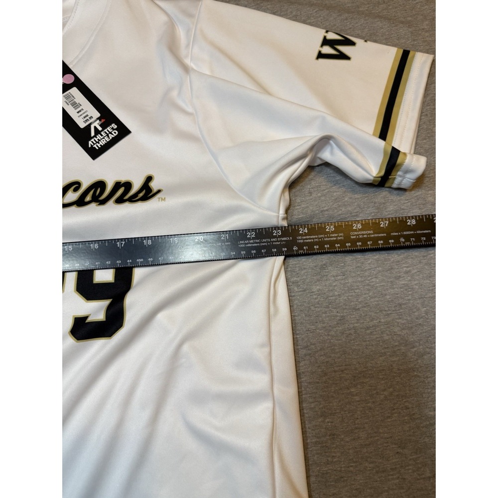 Wake Forest Demon Deacons Burns Jersey - Athletes Thread - Men's Large - Picture 11 of 15